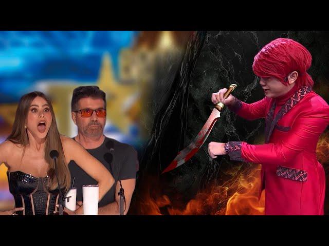 The Presence of the Red Magician from Indonesia Causes a Panic in the Judges || Britain's Got Talent