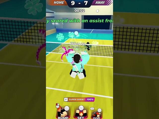 BANNED MOVE COBRA SPIKE #volleyballlegends  #roblox #haikyuuxyn #haikyuulegends #gaming