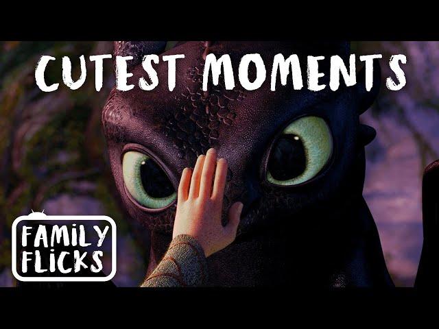 Toothless Being The CUTEST | How To Train Your Dragon (2010) | Family Flicks