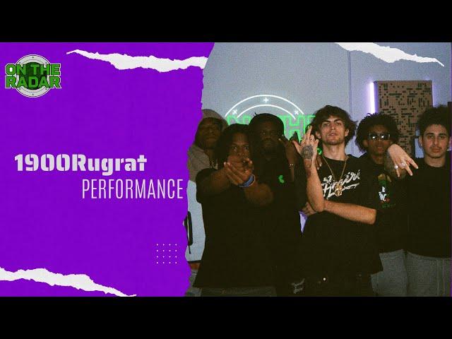 1900Rugrat "One Take Freestyle" On The Radar Live Performance