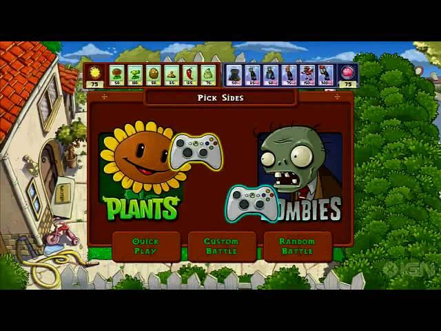 Plants vs. Zombies Xbox 360 Trailer