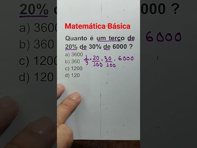 Matemática Básica #matemática #matematicafacil #edutuber