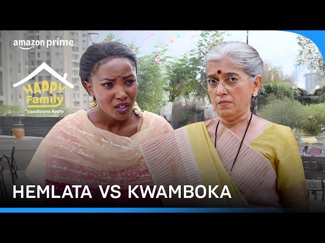 Kwamboka, Hemlata And Savage Fight! | Happy Family Conditions Apply | Prime Video India