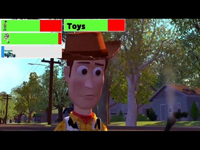Toy Story (1995) Final Battle with healthbars (2/2)