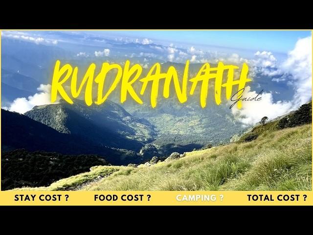 Rudranath Trek | Rudranath Complete Travel Guide | Sagar Village To Rudranath