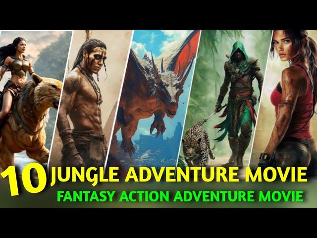 Top 10 Best jungle adventure And Fantasy Action adventure movie in Hindi dubbed in World #movie