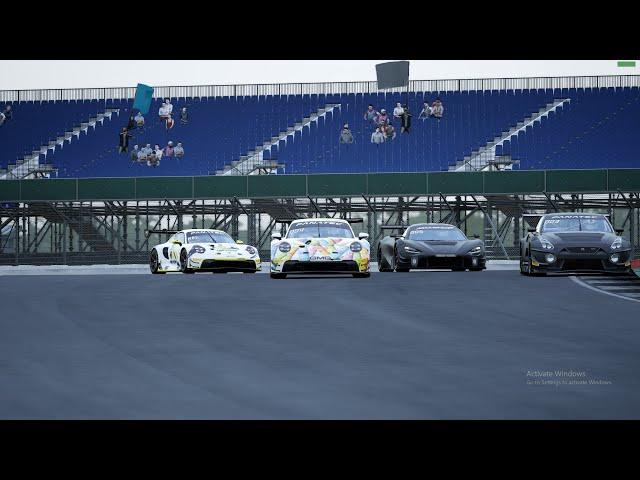 ACC LFM Daily Race @ Silverstone | This IS Racing | Hard Fought Battle Nissan Vs Porsche Vs Mclaren!