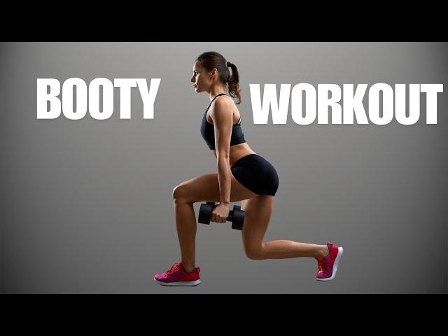 Rounder Glutes, Curvier Shape – Effective Dumbbell Booty Workout!