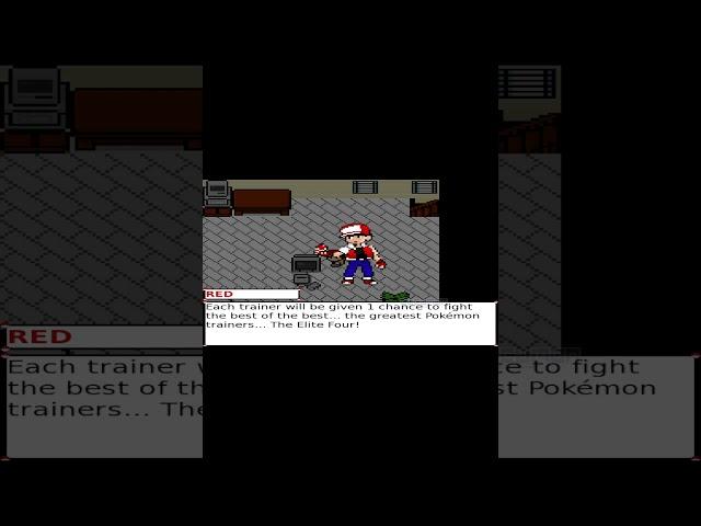 Pokemon Visual Red  #ducumon #pokemon #pokemoner #exe #fanmade #pc #trending #short #shorts