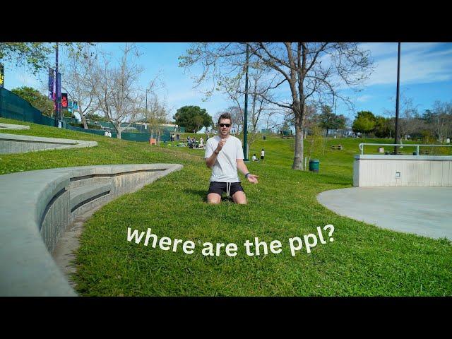 vibe checking LA city parks in the spring...