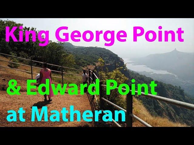 King George Point & Edward Point at Matheran, Mumbai, Maharashtra, India.