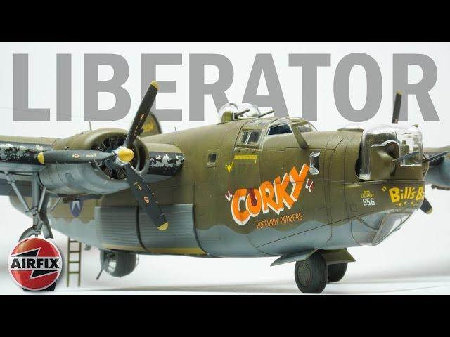 Airfix's Brand New 1/72 B-24H Liberator | Full Build | 4K