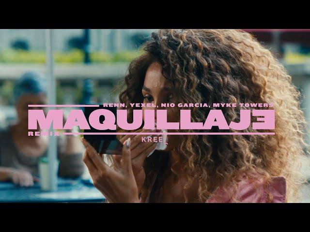 Myke Towers, Renn, Nio García, Yexel - MAQUILLAJE (Remix) Official Video