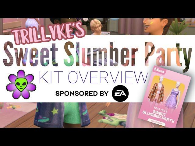 Trillyke's Sweet Slumber Party Kit {The Sims 4 Overview} #eapartner