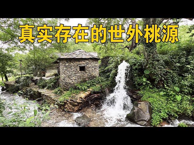 A 600-year-old ancient village in the deep mountains, a real paradise