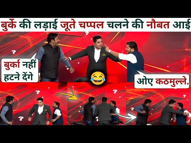 Saurav DubeyVs Hazi Nazim KhanLatest Debate Video | The Khabri Show