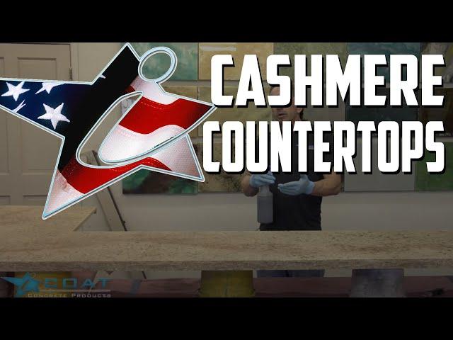 Coloring Concrete Countertops Cashmire Gold