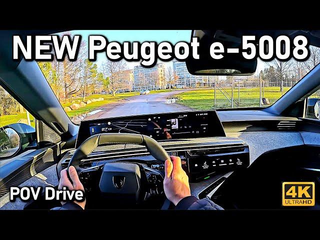 NEW Peugeot e-5008 POV Drive (2025)