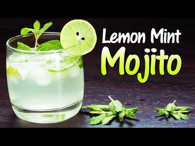 Lemon-Mint Mojito | Mojito Mocktail | Non-alchoholic Mojito | Virgin Mojito