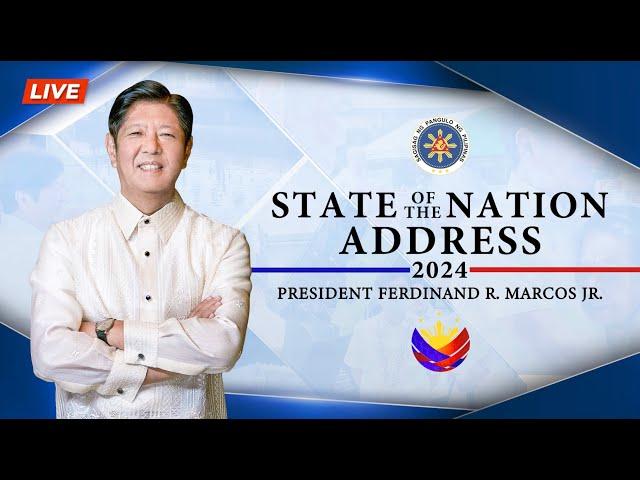 State of the Nation Address (SONA) 2024 7/22/2024