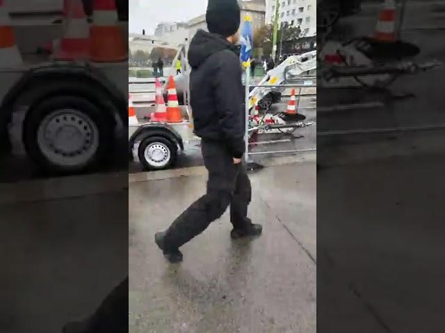 Hochwasser in Wien, Österreich - 15.09.2024