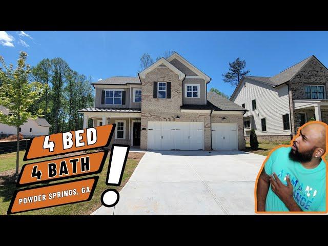 Ward Mills Farms Community | New Luxury 4 Bed 4 Bath Home | Nestled in Powder Springs GA |