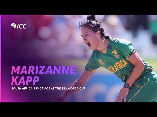 South Africa's pace ace Marizanne Kapp in action | T20 World Cup