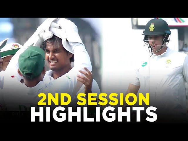 2nd Session Highlights | Bangladesh vs South Africa | 1st Test Day 1 | M3H1K