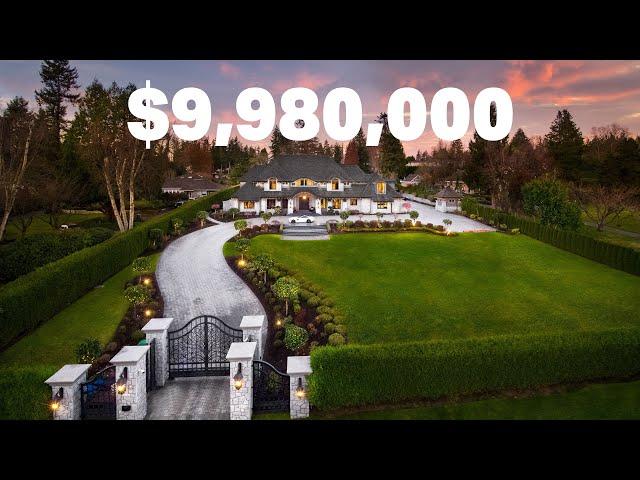 A look inside this Grand-Scale Luxury Estate Residence | $9,980,000