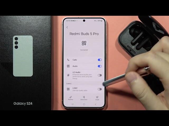 SAMSUNG Galaxy S24 / S24+: Enable LDAC for Bluetooth Devices #howtodevices