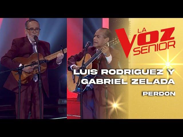 Luis Rodríguez y Gabriel Zelada | Perdón | Audiciones a ciegas | Temporada 2022 | La Voz Senior