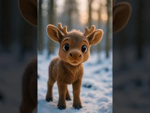 Reindeer #cute  #cuteanimal