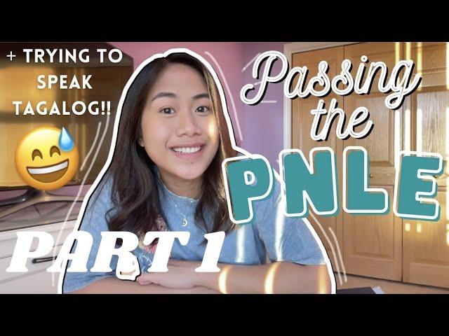 How I Passed The PNLE PART 1| Study Tips & Test-taking Strategies | + Speaking In Tagalog! 