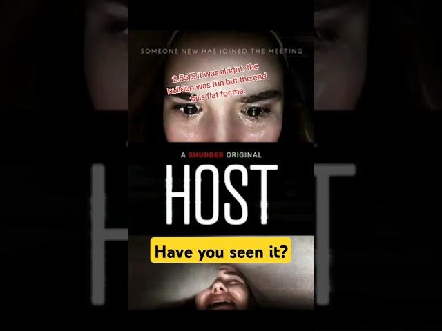 #host #shudder #horror #HorrorMovies #horrorfilm #horrorfan  #horrorcommunity #movie #movies