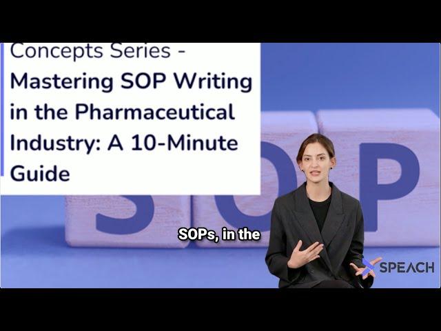 How to Write Effective Standard Operating Procedures (SOPs) in Pharma | Step-by-Step Guide