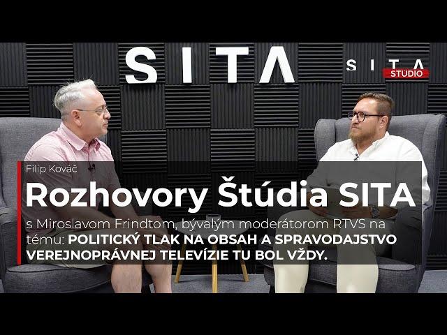 Rozhovor s Miroslavom Frindtom, moderátorom DVTV | Štúdio SITA