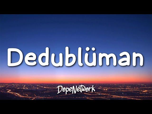 Dedublüman - Belki (Akustik)(Sözleri/Lyrics)