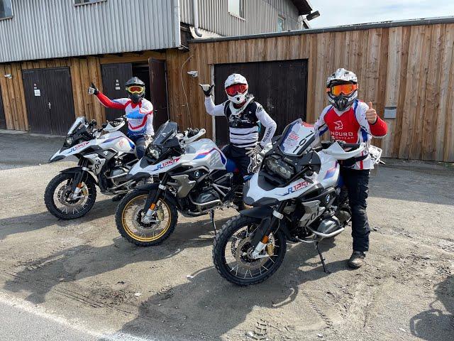 BMW GS Trophy 2022 Team Germany [First ride training bikes R1250GS bei Enduro Action Team] On Board