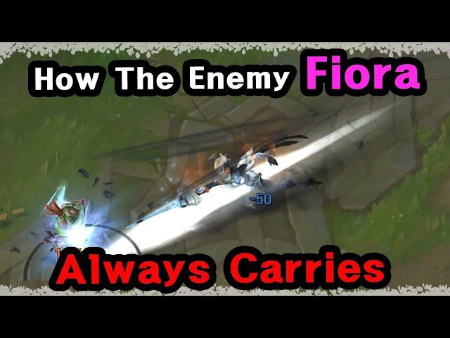 SECRET Fiora Tips & Tricks