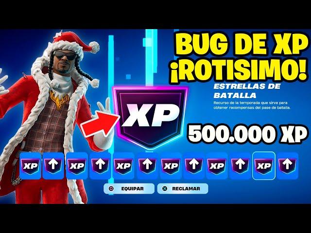 MAPA DE XP +500.000  COMO SUBIR DE NIVEL EN FORTNITE ⭐ MAPA XP, BUG DE XP, MAPAS DE XP FORTNITE