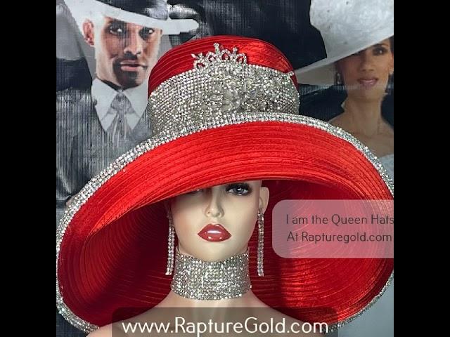 Church Hats, Womens Church Hats,  #DonnaVinci  First Lady church hats Elegant Church hats, for women