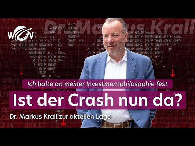 Dr. Markus Krall: Crash sämtlicher Asset-Märkte? | WOV Talk