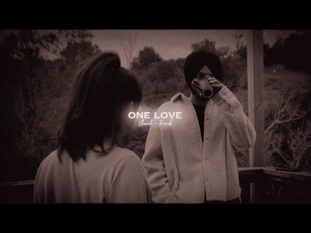 One Love ( Slowed + Reverb ) - Shubh