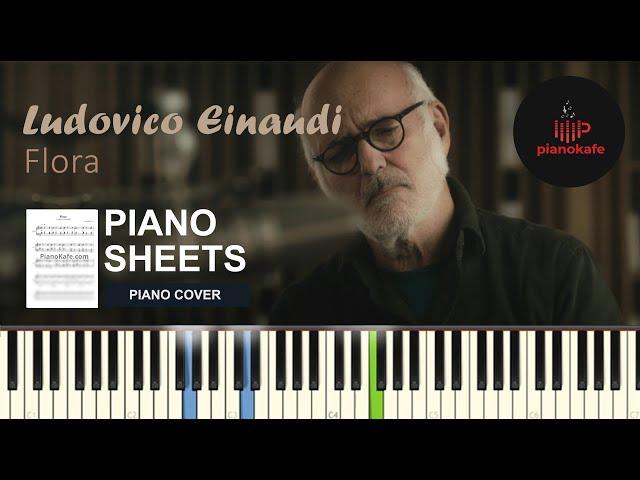 Ludovico Einaudi - Flora НОТЫ & MIDI | PIANO COVER | PIANOKAFE