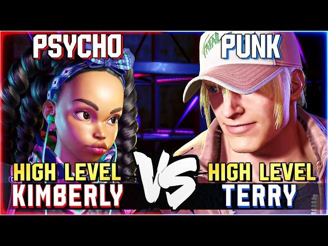 Psycho (Kimberly) vs Punk (Terry) STREET FIGHTER 6 Showdown!