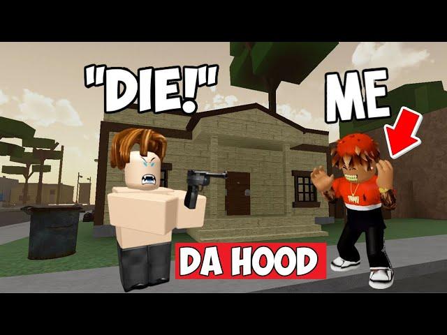 PLAYING ROBLOX DA HOOD AFTER MIDNIGHT!!