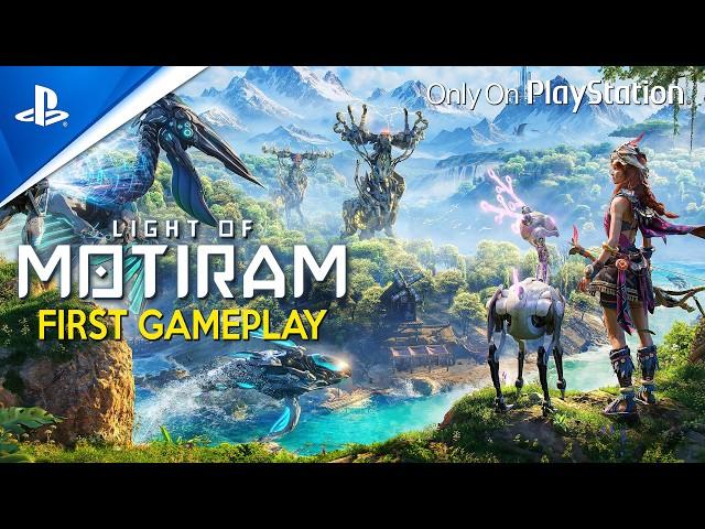 LIGHT OF MOTIRAM New Gameplay Demo | EXCLUSIVE PS5 Open World Survival like HORIZON coming in 2025