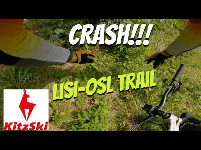 Lisi Osl Trail Kitzski | Big Crash, steep technical trail, great features | Propain Spindrift