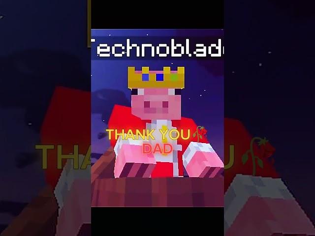 25Th BIRTHDAY OF TECHNOBLADE #minecraft #technoblade #shorts