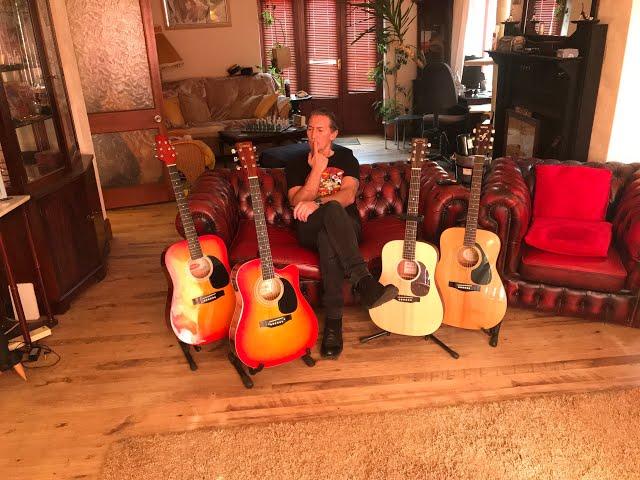 Acoustic guitar shootout. Martin, Encore, Stagg and Yamaha but which is best?